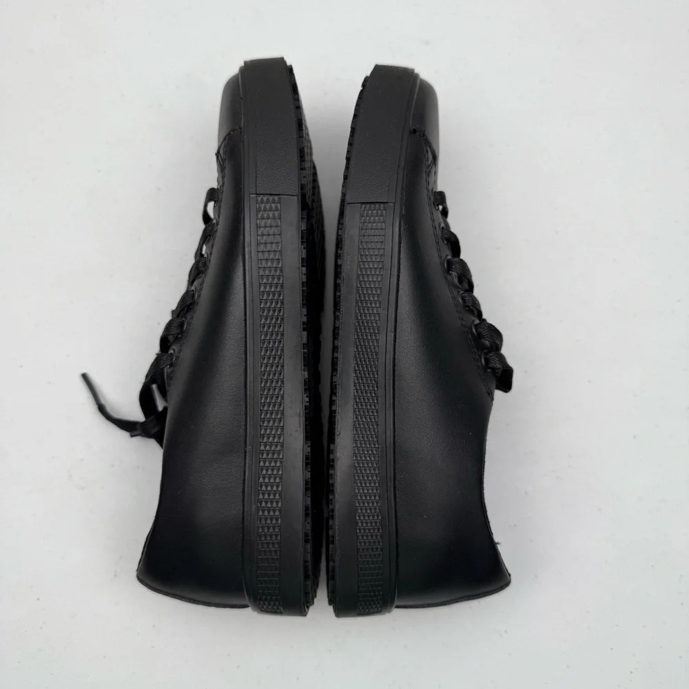 NIB Shoes for Crew Women’s Old School Low-Rider IV Leather Black 3611 Size 5M